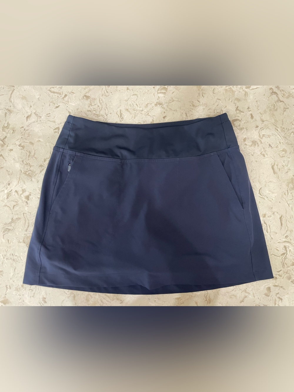 Athleta Navy Tee Time 15” Skort - Large